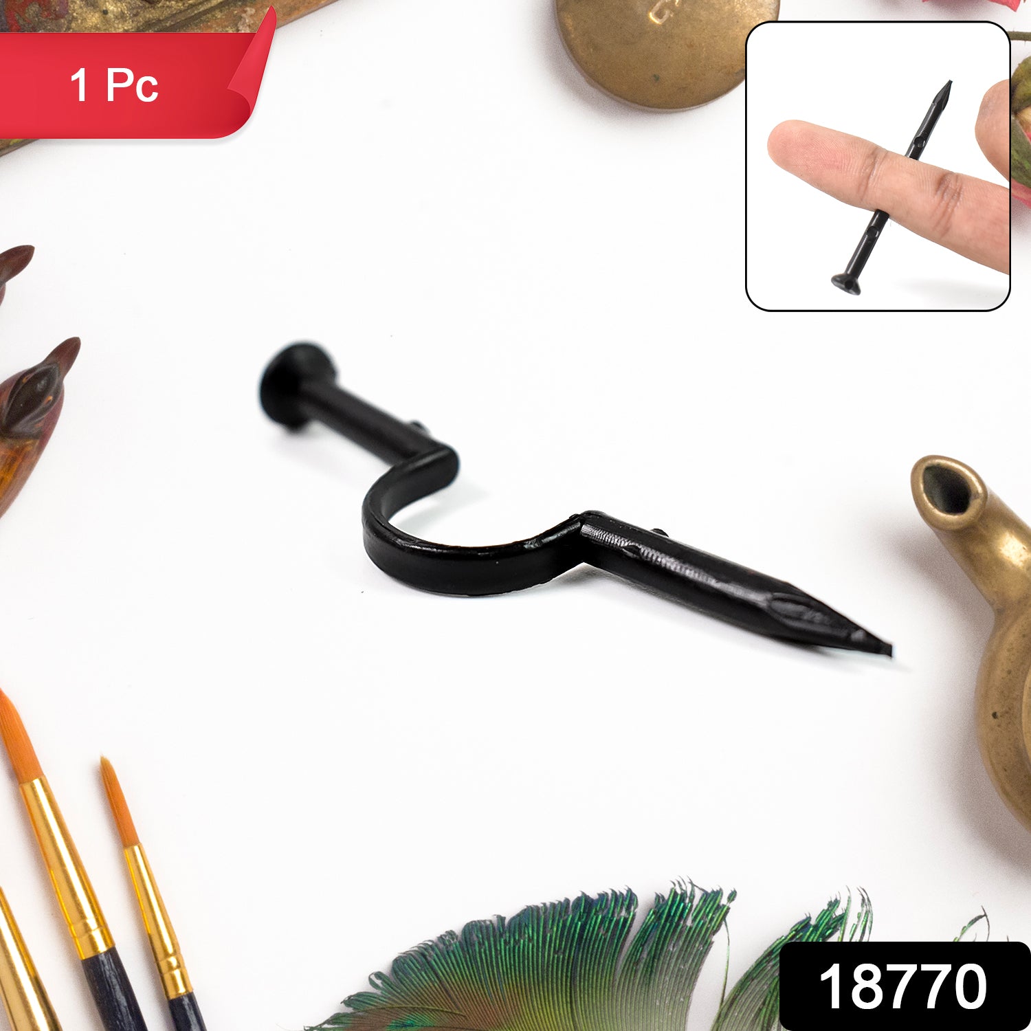 Plastic Magic Nail Toy Prank Magic Fake (1 Pc) Plastic Magic Nail Toy Prank Magic Fake (1 Pc)